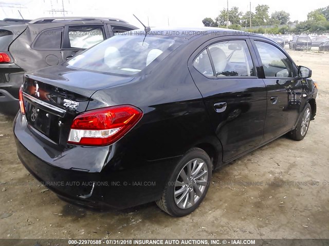 ML32F3FJ8JHF10193 - 2018 MITSUBISHI MIRAGE G4 ES Qara foto 4