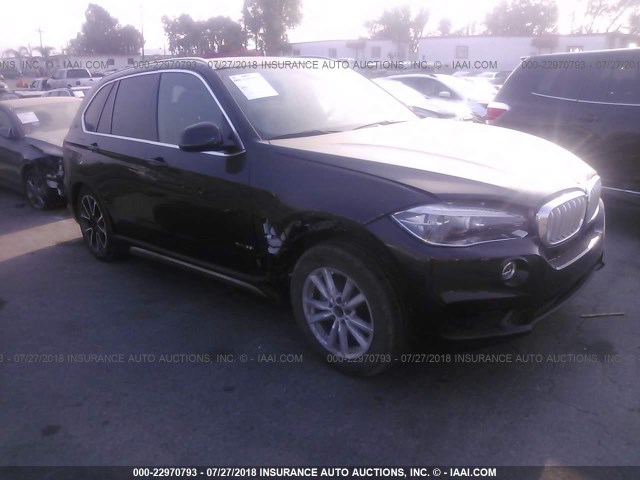 5UXKR0C55H0V50424 - 2017 BMW X5 XDRIVE35I BLACK photo 1