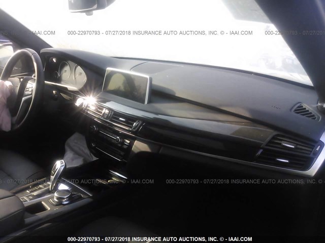 5UXKR0C55H0V50424 - 2017 BMW X5 XDRIVE35I BLACK photo 5