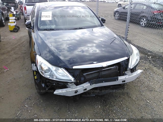 KMHGC4DD4CU200902 - 2012 HYUNDAI GENESIS 3.8L BLACK photo 6