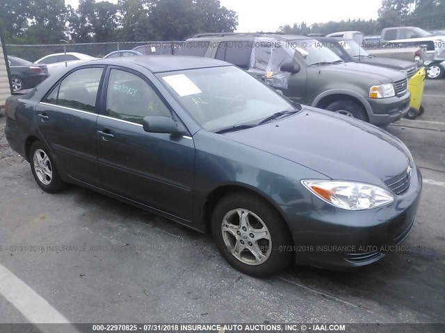 4T1BE32K92U529870 - 2002 TOYOTA CAMRY LE/XLE/SE 绿色 照片 1