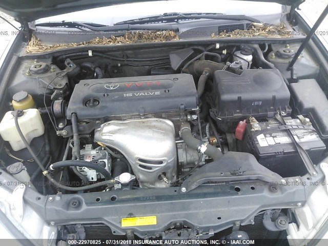 4T1BE32K92U529870 - 2002 TOYOTA CAMRY LE/XLE/SE 绿色 照片 10