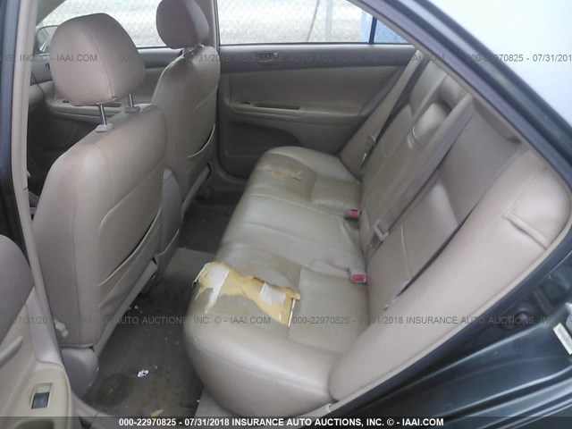 4T1BE32K92U529870 - 2002 TOYOTA CAMRY LE/XLE/SE 绿色 照片 8