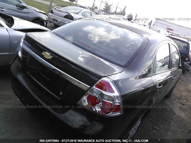KL1TD5DE6AB098419 - 2010 CHEVROLET AVEO LS/LT 黑色 照片 4