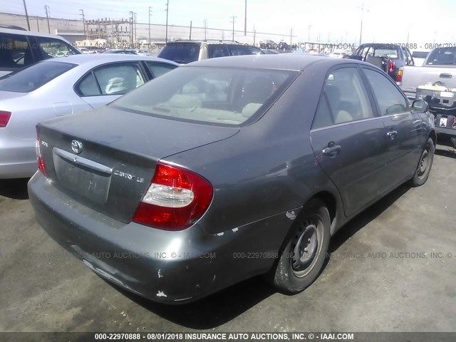 4T1BE32K44U822675 - 2004 TOYOTA CAMRY LE/XLE/SE 灰色 照片 4