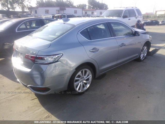 19UDE2F39GA014503 - 2016 ACURA ILX WATCH PLUS Light Blue photo 4