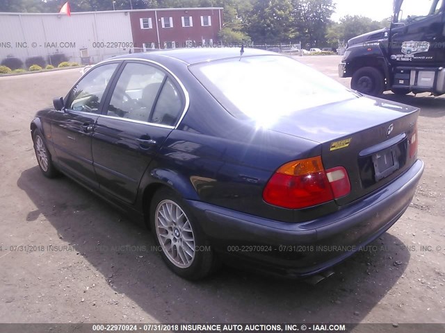 WBAAM5338XFR11967 - 1999 BMW 328 I AUTOMATIC Көк фото 3