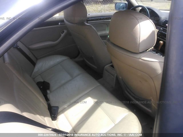 WBAAM5338XFR11967 - 1999 BMW 328 I AUTOMATIC Көк фото 8