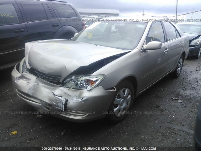 4T1BE32K64U926519 - 2004 TOYOTA CAMRY LE/XLE/SE Qızıl foto 2
