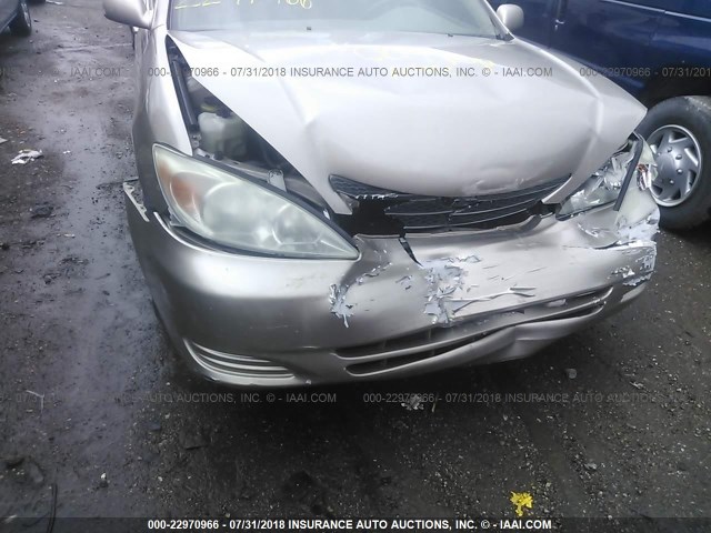 4T1BE32K64U926519 - 2004 TOYOTA CAMRY LE/XLE/SE Qızıl foto 6