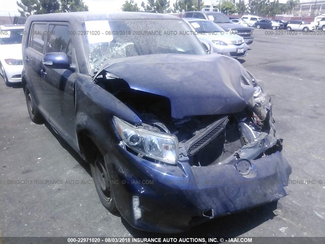 JTLZE4FE6FJ080771 - 2015 TOYOTA SCION XB Blau Foto 1