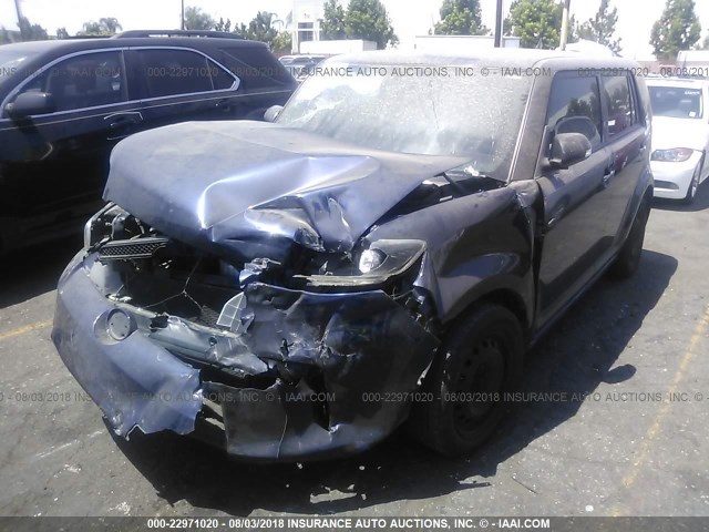 JTLZE4FE6FJ080771 - 2015 TOYOTA SCION XB Blau Foto 2