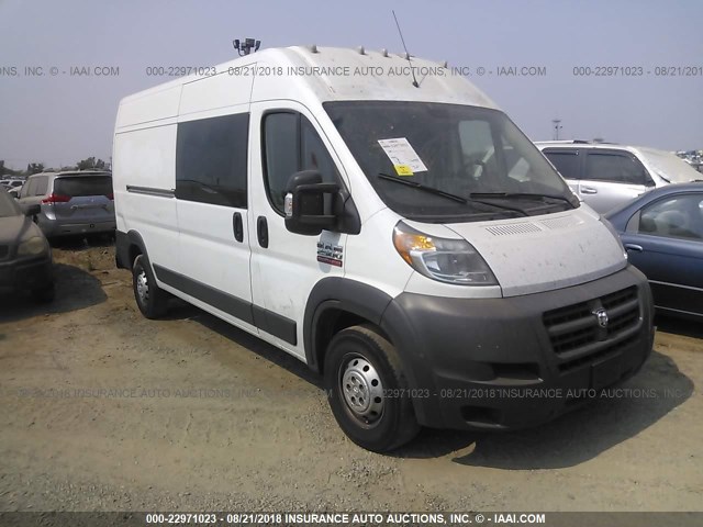 3C6TRVDG8GE133248 - 2016 RAM PROMASTER 2500 2500 HIGH WHITE photo 1