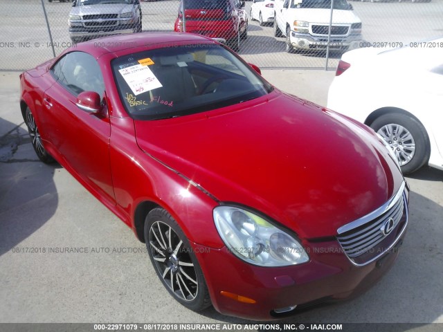 JTHFN48Y420010089 - 2002 LEXUS SC 430 RED photo 6