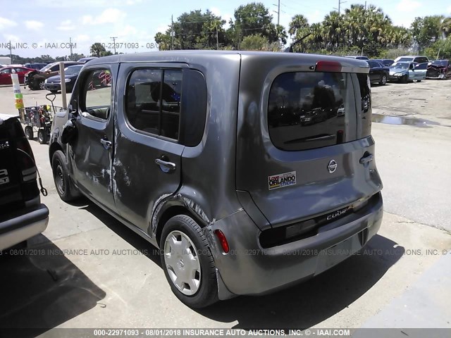 JN8AZ2KR9AT163932 - 2010 NISSAN CUBE S/SL/KROM GRAY photo 3