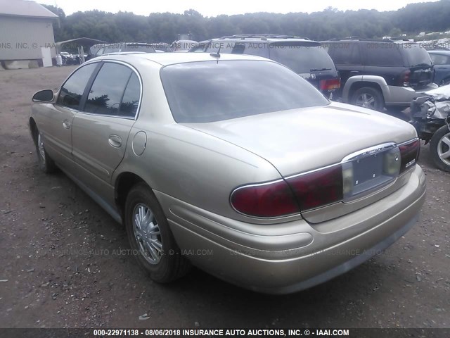 1G4HR54KX5U236796 - 2005 BUICK LESABRE LIMITED TAN photo 3