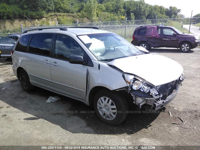 5TDZK23C47S032492 - 2007 TOYOTA SIENNA CE/LE BEIGE photo 1