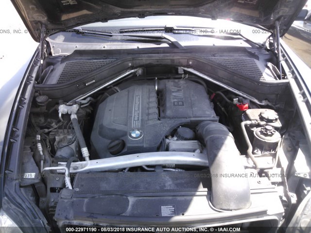 5UXZV4C51D0B03703 - 2013 BMW X5 XDRIVE35I BLACK photo 10