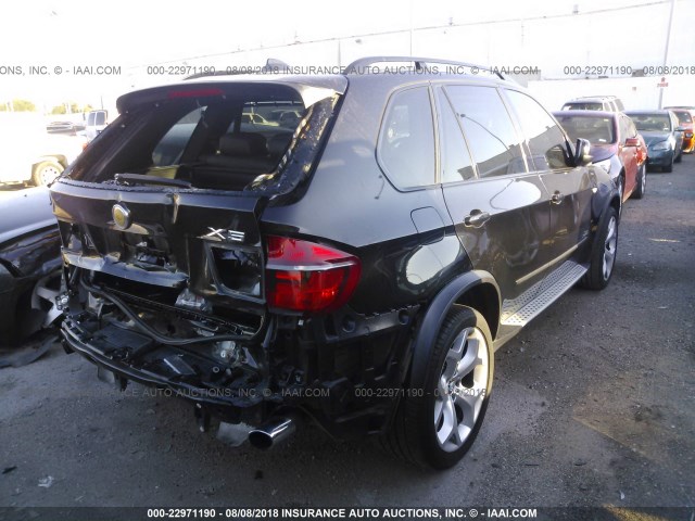 5UXZV4C51D0B03703 - 2013 BMW X5 XDRIVE35I BLACK photo 4