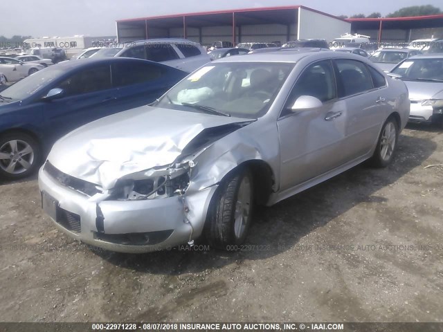 2G1WC5E37F1162778 - 2015 CHEVROLET IMPALA LIMITED LTZ SILVER photo 2