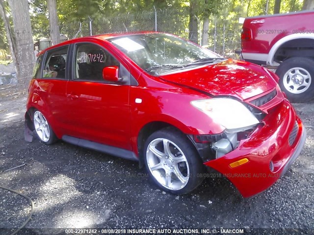 JTKKT624350097732 - 2005 TOYOTA SCION XA წითელი ფოტო 1