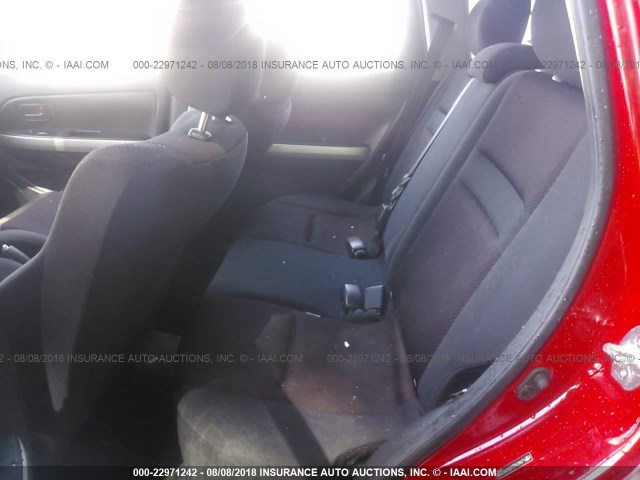 JTKKT624350097732 - 2005 TOYOTA SCION XA წითელი ფოტო 8