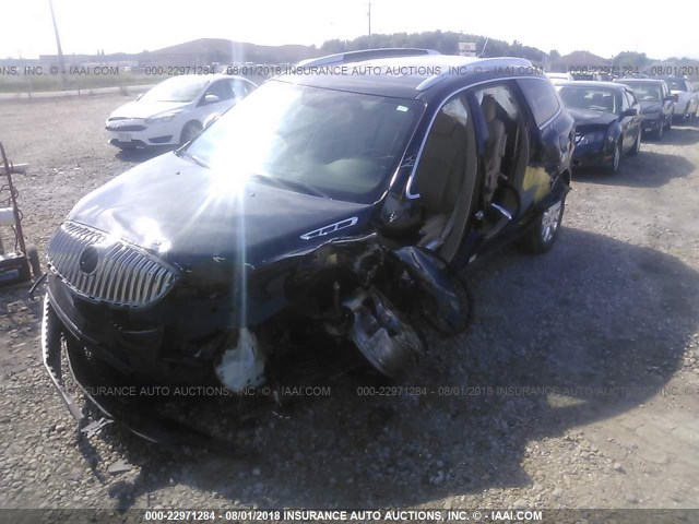 5GAKVBED6BJ414741 - 2011 BUICK ENCLAVE CXL 黑色 照片 2