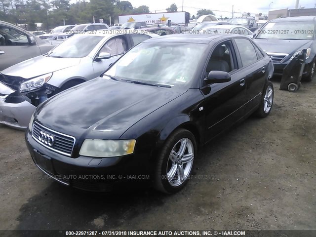 WAULC68E25A108318 - 2005 AUDI A4 1.8T QUATTRO/SPECIAL BLACK photo 2