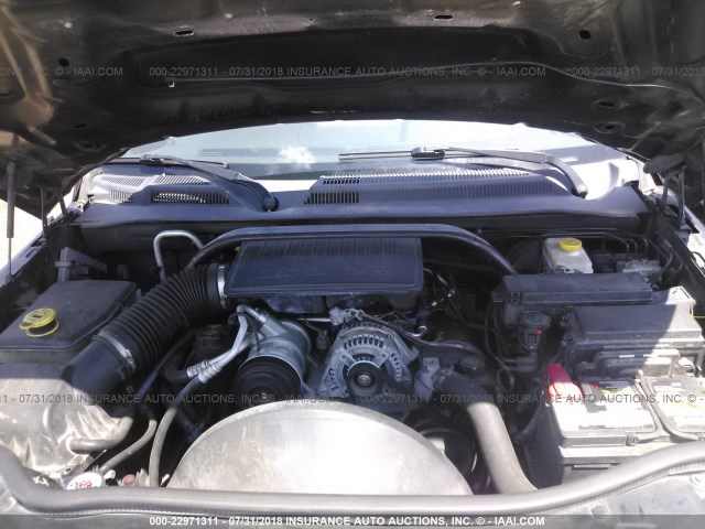 1J8HH48KX7C666809 - 2007 JEEP COMMANDER BLACK photo 10