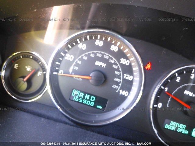 1J8HH48KX7C666809 - 2007 JEEP COMMANDER BLACK photo 7