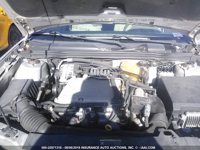 1G1ZT54894F139454 - 2004 CHEVROLET MALIBU LS ნაცრისფერი ფოტო 10