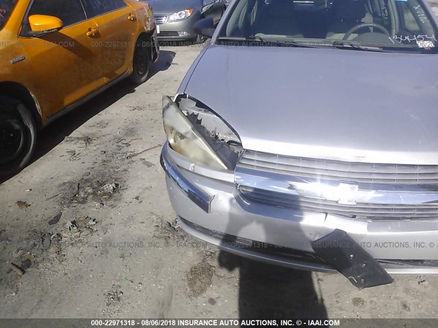 1G1ZT54894F139454 - 2004 CHEVROLET MALIBU LS ნაცრისფერი ფოტო 6