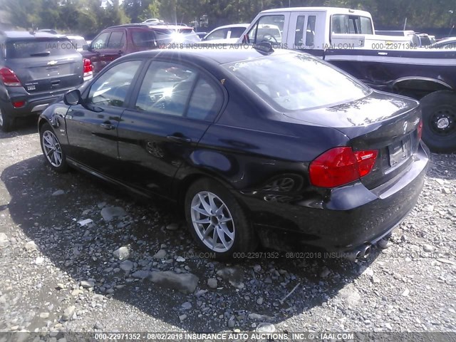 WBAPK5C58AA648160 - 2010 BMW 328 XI SULEV BLACK photo 3