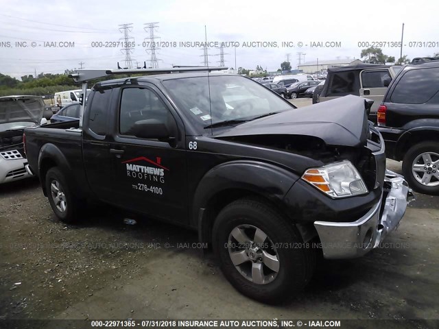 1N6AD0CW5AC445470 - 2010 NISSAN FRONTIER KING CAB SE/LE/NISMO BLACK photo 1