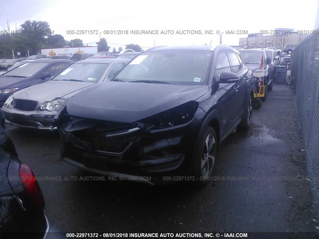 KM8J3CA24HU277019 - 2017 HYUNDAI TUCSON LIMITED/SPORT AND ECO/SE BLACK photo 6