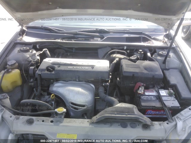 JTDBE32K430234317 - 2003 TOYOTA CAMRY LE/XLE SILVER photo 10