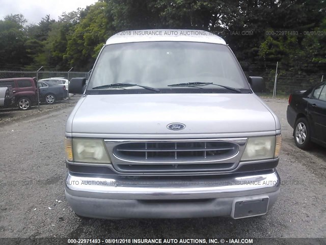 1FDRE14L3XHA94563 - 1999 FORD ECONOLINE E150 VAN TEAL photo 6