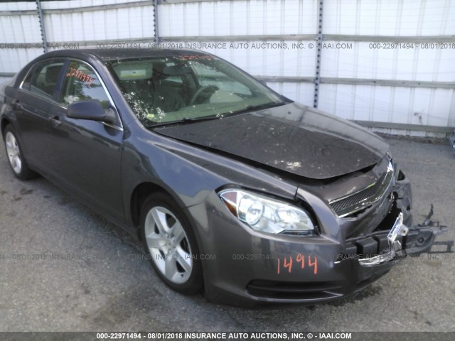 1G1ZB5E12BF105714 - 2011 CHEVROLET MALIBU LS Сұр фото 1