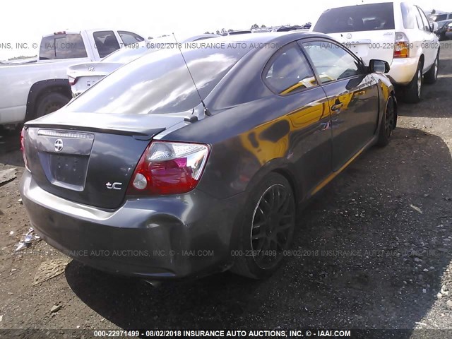 JTKDE177050048660 - 2005 TOYOTA SCION TC GRAY photo 4