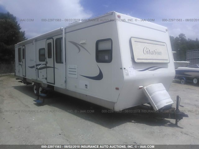 1CNDT78241M001609 - 2001 CITATION CAMPER  WHITE photo 1