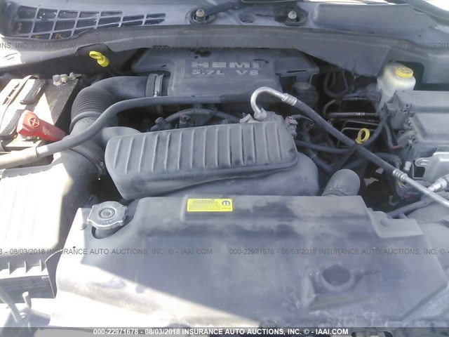 1A8HW58218F144548 - 2008 CHRYSLER ASPEN LIMITED BLACK photo 10