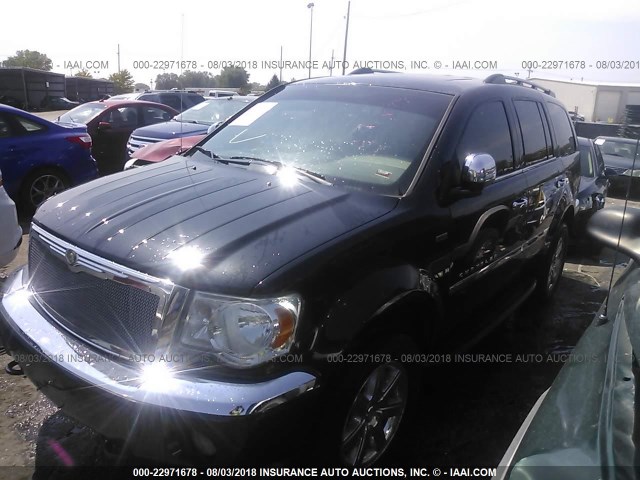 1A8HW58218F144548 - 2008 CHRYSLER ASPEN LIMITED BLACK photo 2