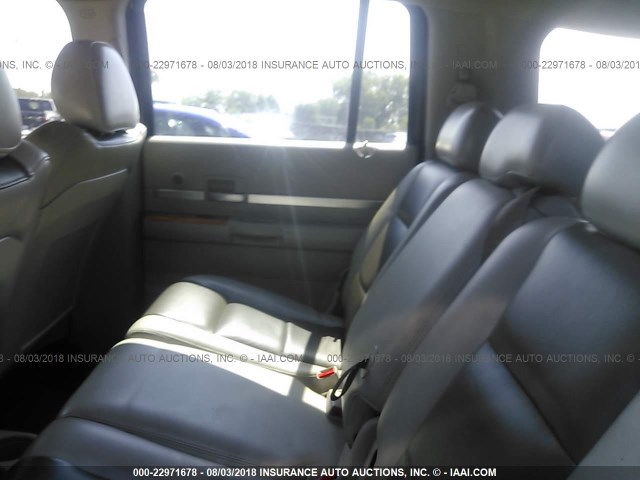 1A8HW58218F144548 - 2008 CHRYSLER ASPEN LIMITED BLACK photo 8