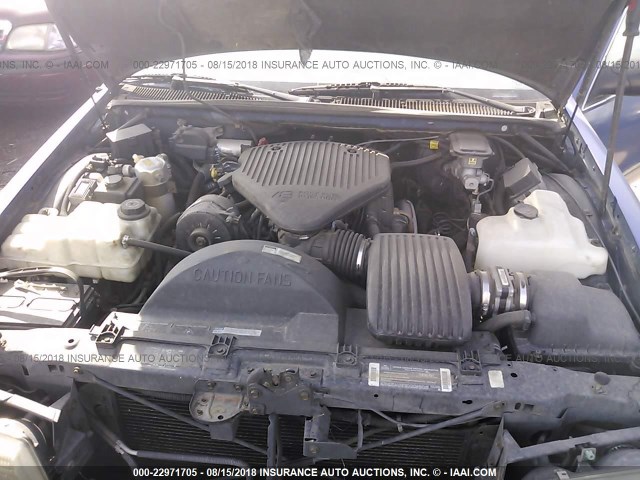 1G1BL52P7SR190426 - 1995 CHEVROLET CAPRICE / IMPALA CLASSIC/SS BLUE photo 10
