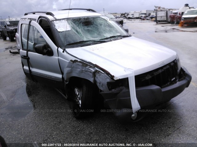 1J4GW48N34C346322 - 2004 JEEP GRAND CHEROKEE LAREDO/COLUMBIA/FREEDOM 银色 照片 1