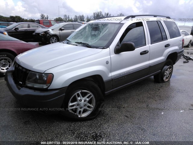 1J4GW48N34C346322 - 2004 JEEP GRAND CHEROKEE LAREDO/COLUMBIA/FREEDOM 银色 照片 2