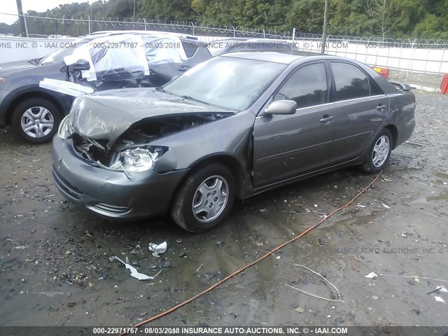 4T1BF32K62U520878 - 2002 TOYOTA CAMRY LE/XLE/SE Boz foto 2