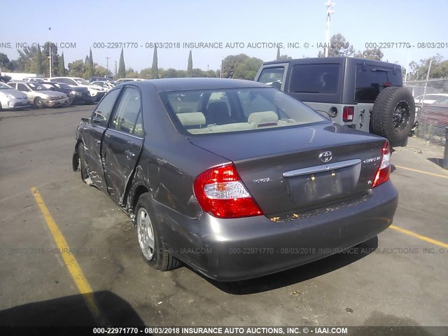 4T1BF32K33U555508 - 2003 TOYOTA CAMRY LE/XLE/SE Boz foto 3