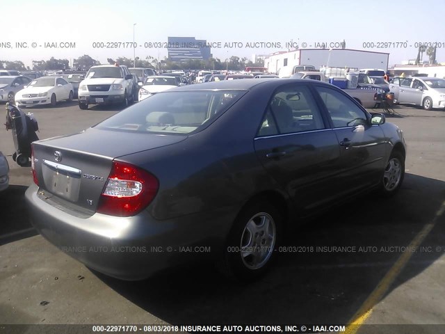 4T1BF32K33U555508 - 2003 TOYOTA CAMRY LE/XLE/SE Boz foto 4