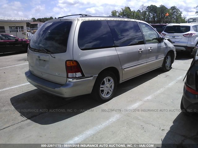 2FMZA524X3BA06050 - 2003 FORD WINDSTAR SE SILVER photo 4